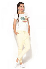 Katrus loose-fitting sweatpants with a slightly lowered crotch women trousers  Adomoo