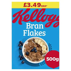 Kellogg's Bran Flakes Breakfast Cereal 6x500g (Case of 6) Adomoo
