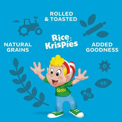 Kellogg's Rice Krispies Breakfast Cereal 7 x 430g (Case of 7) Adomoo