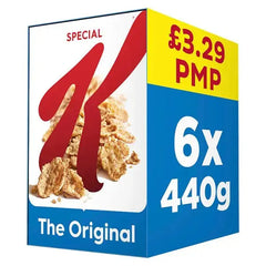 Kellogg's Special K Original Breakfast Cereal 6 x 440g (Case of 6) Adomoo