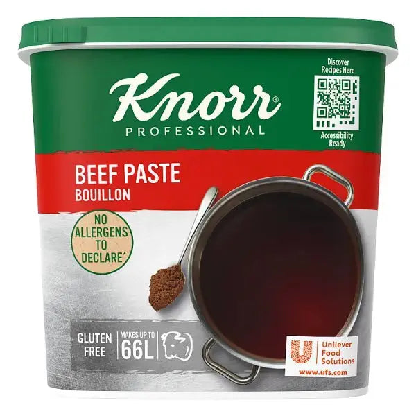 Knorr Professional Beef Paste Bouillon 1kg  Adomoo