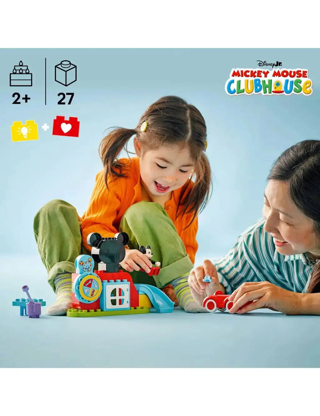 LEGO® DUPLO | Disney Mickey Mouse Clubhouse & Car 10454 (2+ Yrs) Adomoo