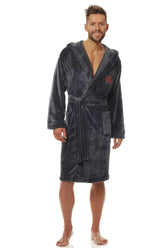 L&L collection men's bathrobe Adomoo