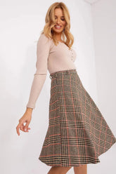 Lakerta elegant knit skirt Adomoo