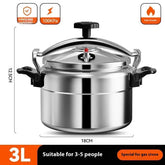 Large Capacity Explosion-proof Pressure Cooker Home Gas Stove Small Pressure Cooker Adomoo