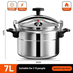 Large Capacity Explosion-proof Pressure Cooker Home Gas Stove Small Pressure Cooker  Adomoo