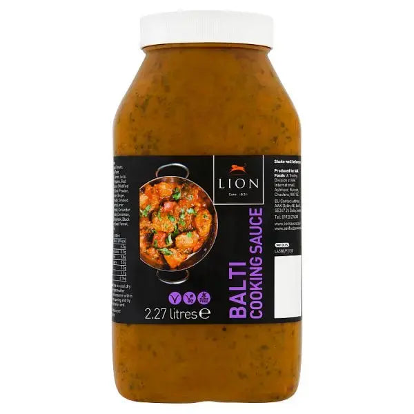 Lion Balti Cooking Sauce 2.27 Litres  Adomoo