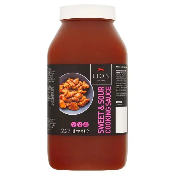 Lion Sweet & Sour Cooking Sauce 2.27 Litres  Adomoo
