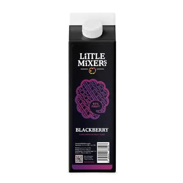 Little Mixers Super Premium Blackberry Puree 1Ltr  Adomoo