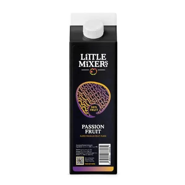 Little Mixers Super Premium Passionfruit Puree 1ltr  Adomoo