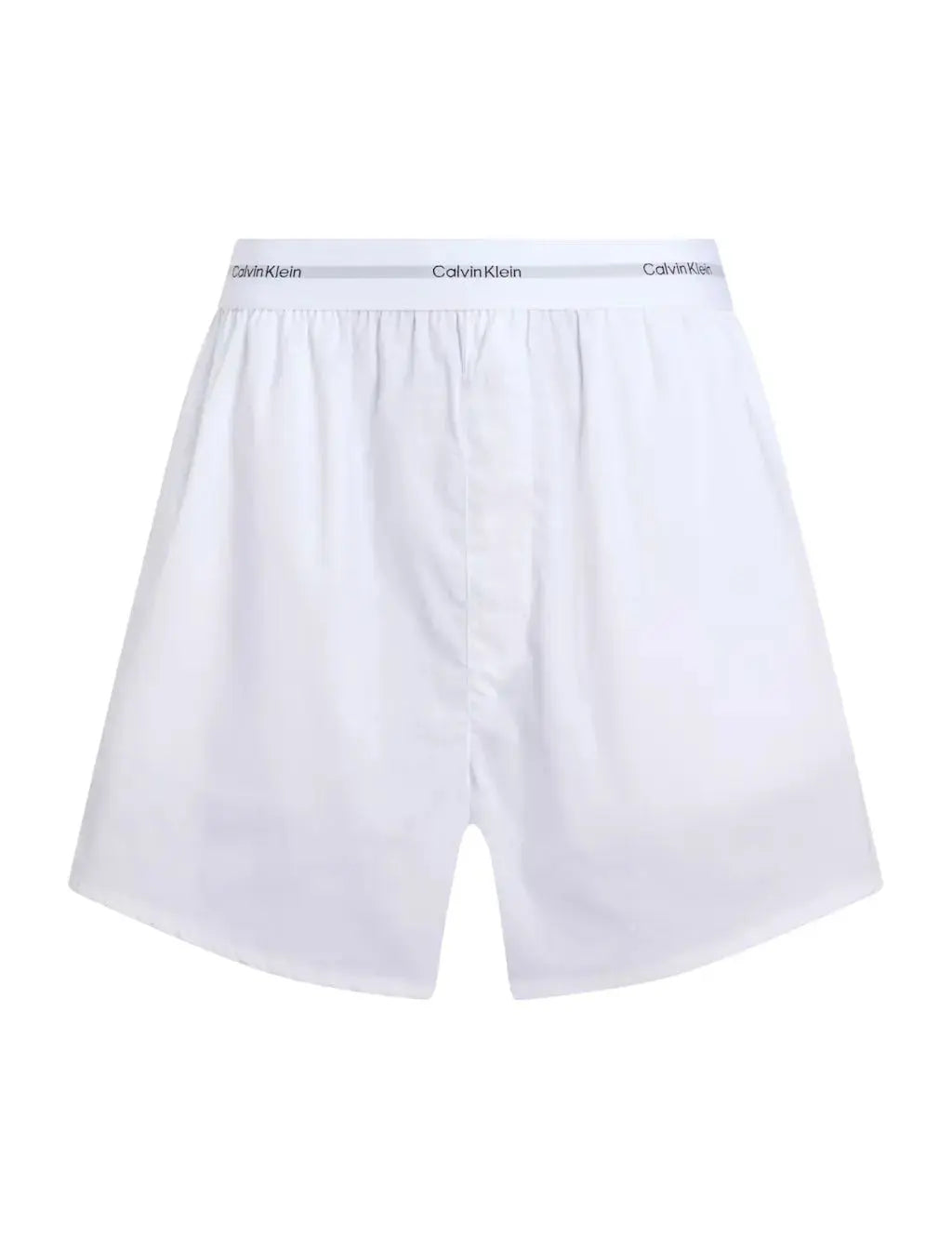 Calvin Klein Logo Pure Cotton Poplin Pyjama Shorts  Adomoo