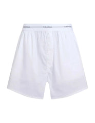 Calvin Klein Logo Pure Cotton Poplin Pyjama Shorts  Adomoo