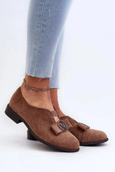 Step in style Women's semi-boots made of eco-suede  Adomoo
