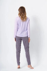 M-Max beautiful color pants and blouse womens pajamas  Adomoo