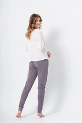 M-Max blouse and long-legged pants womens pajamas  Adomoo