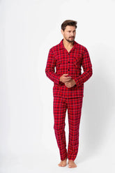 M-Max red color men's pajamas Adomoo