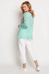 MKM floral print lightweight sweater  Adomoo