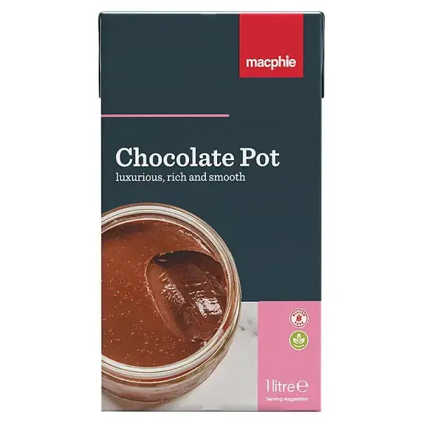 Macphie Chocolate Pot 1 Litre  Adomoo