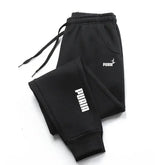 Men's Harajuku Style Joggers – Solid Color Fitness & Casual Sweatpants Adomoo