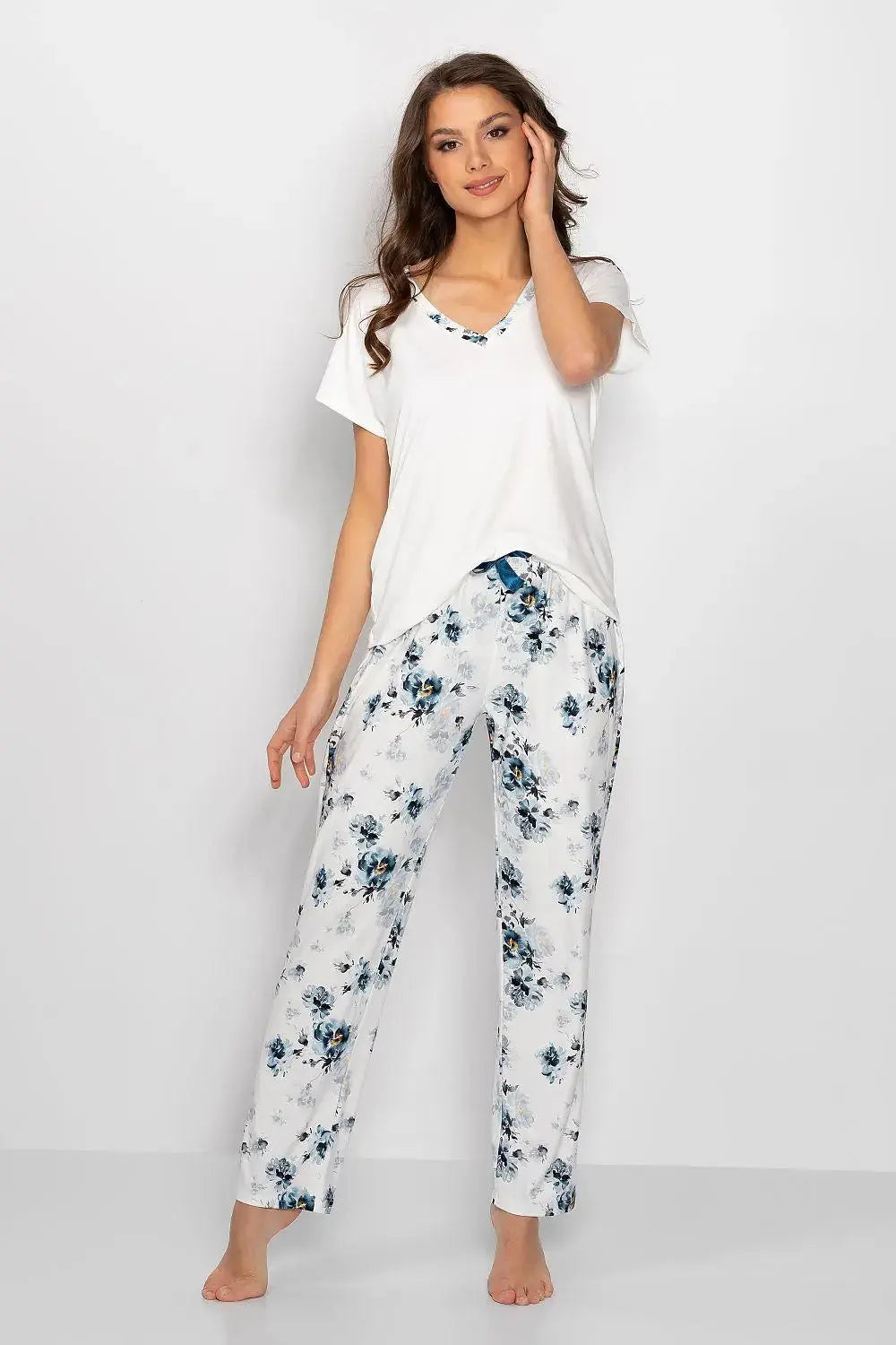 Momenti Per Me blouse and pants homewear ladies pyjamas Adomoo