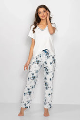 Momenti Per Me blouse and pants homewear ladies pyjamas Adomoo