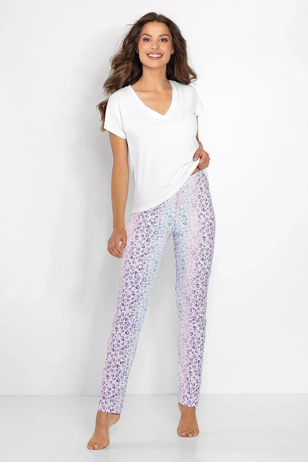 Momenti Per Me blouse and pants womens pajamas Adomoo
