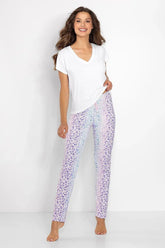 Momenti Per Me blouse and pants womens pajamas Adomoo