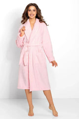 Momenti Per Me comfortable cut with long sleeves bathrobe Adomoo