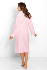 Momenti Per Me comfortable cut with long sleeves bathrobe Adomoo