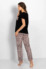 Momenti Per Me decorative blouse and pants ladies pyjamas Adomoo