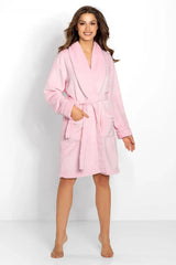 Momenti Per Me pink color womens bathrobe Adomoo