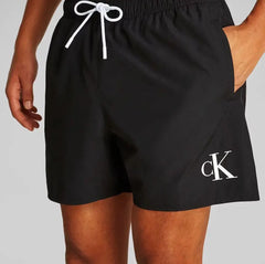 Calvin Klein Monogram Swim Shorts  Adomoo