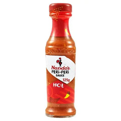 Nando's Hot Peri-Peri Sauce 125g (Case of 6) Adomoo