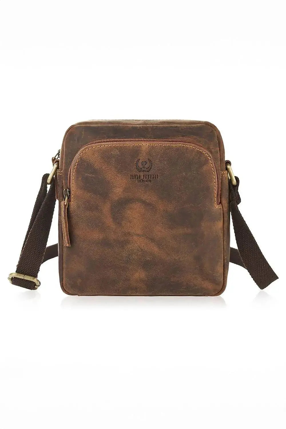 Natural leather bag model 191536 Galanter Adomoo