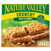 Nature Valley Crunchy Oats & Honey Cereal Bars 5 x 42g (210g) (Case of 5) Adomoo