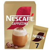 Nescafe Cappuccino Instant Coffee 7 x 15.5g Sachets PMP (Case of 6)  Adomoo