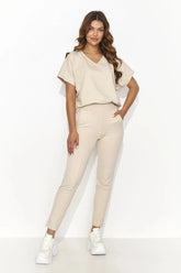 Numinou elegant knitted shirt and long pants  Adomoo