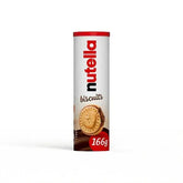 Nutella Hazelnut Chocolate Spread Filled Biscuits Tube 166g (Case of 20)  Adomoo