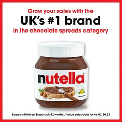 Nutella Hazelnut Spread with Cocoa 350g (Case of 6)  Adomoo