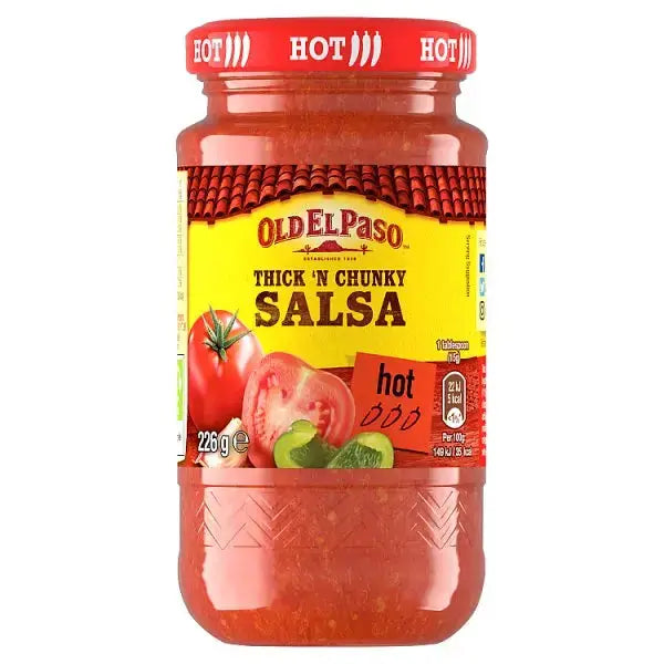 Old El Paso Thick 'N Chunky Hot Salsa 226g (Case of 12)  Adomoo