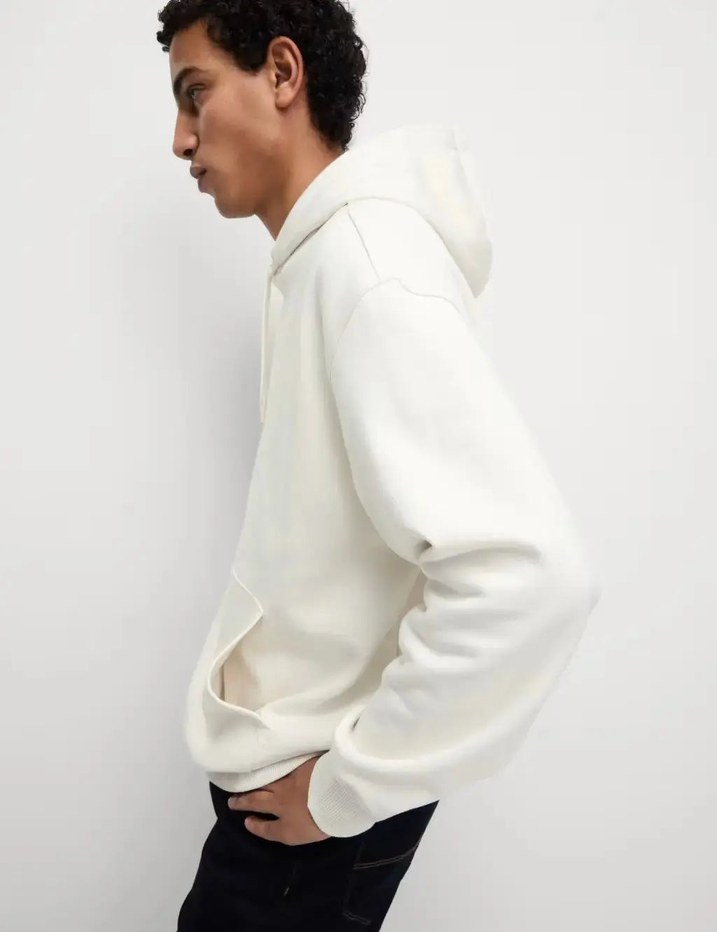 Oversized Cotton Rich Hoodie Adomoo