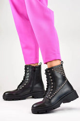 PRIMO Elegant black baggers winter boot Adomoo