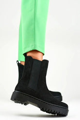 PRIMO elegance ladies black boots Adomoo
