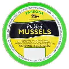 Parsons Pickled Mussels 155g (Case of 6)  Adomoo