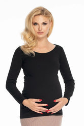 PeeKaBoo classic cut maternity blouse Adomoo