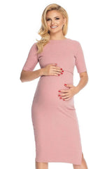 PeeKaBoo classic cut pregnancy dress  Adomoo