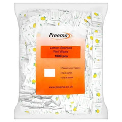 Preema Lemon Scented Wet Wipes 1000 Pieces  Adomoo