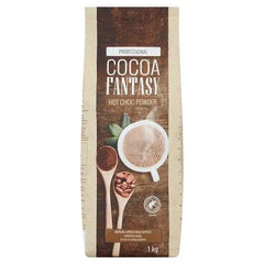 Professional Cocoa Fantasy Hot Choc Powder 1kg  Adomoo