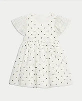 Pure Cotton Polka Dot Dress (2-8 Yrs)  Adomoo