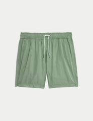 Quick Dry Plain Swim Shorts  Adomoo